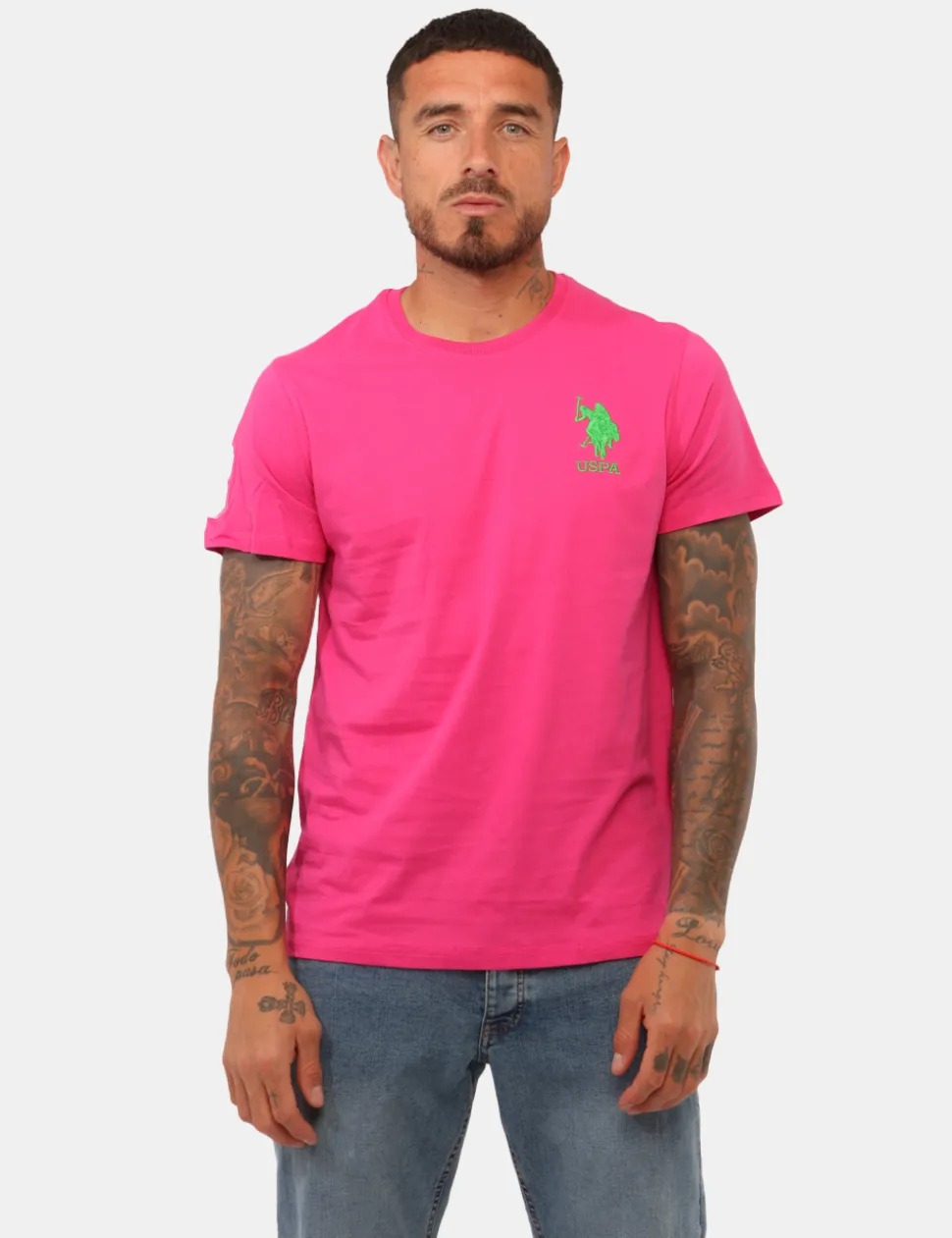 T-shirt U.S. Polo Assn. Fucsia