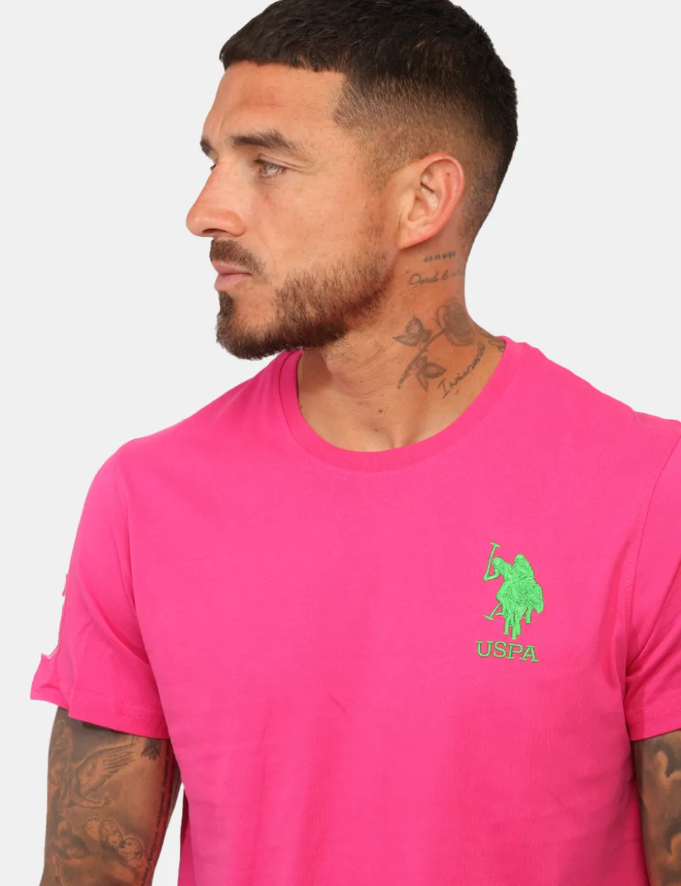 T-shirt U.S. Polo Assn. Fucsia