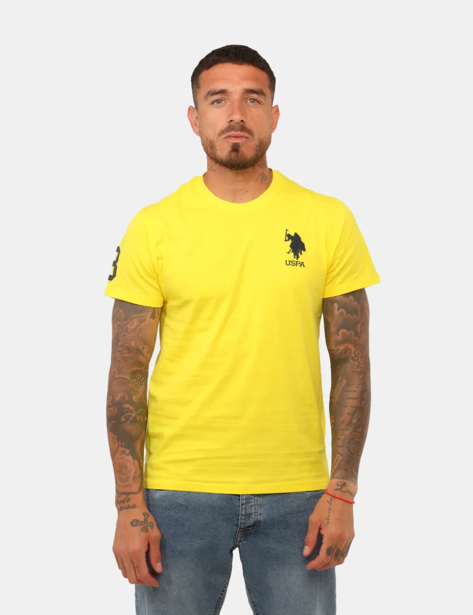 T-shirt U.S. Polo Assn. Gialla