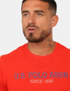 T-shirt U.S. Polo Assn. Rossa