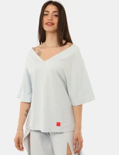 T-shirt Via Delle Rose Azzurra