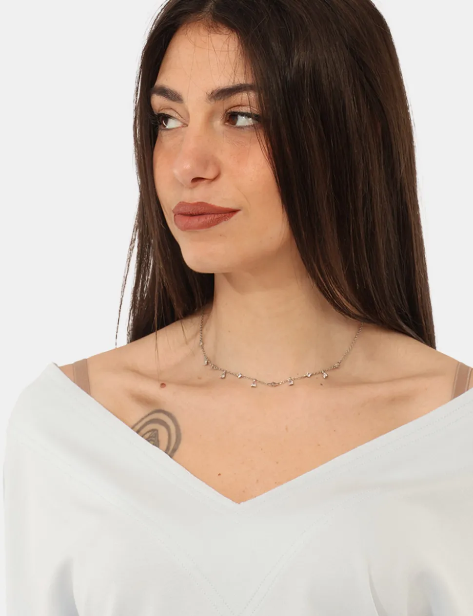 T-shirt Via Delle Rose Azzurra