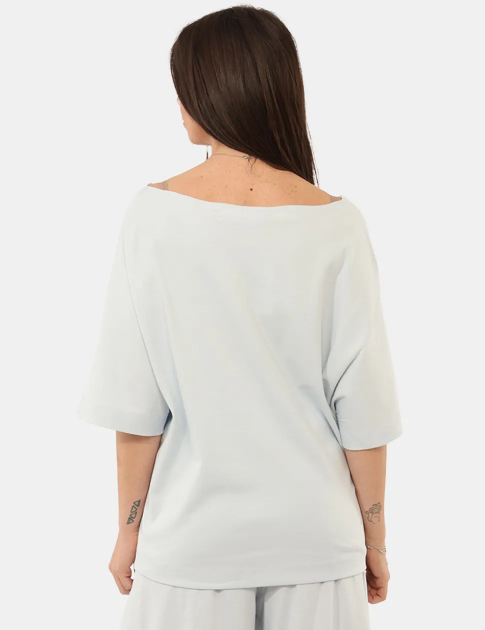 T-shirt Via Delle Rose Azzurra