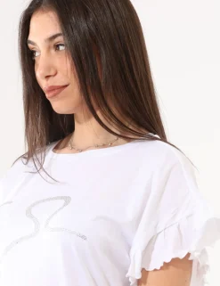 T-shirt Yes Zee Bianco