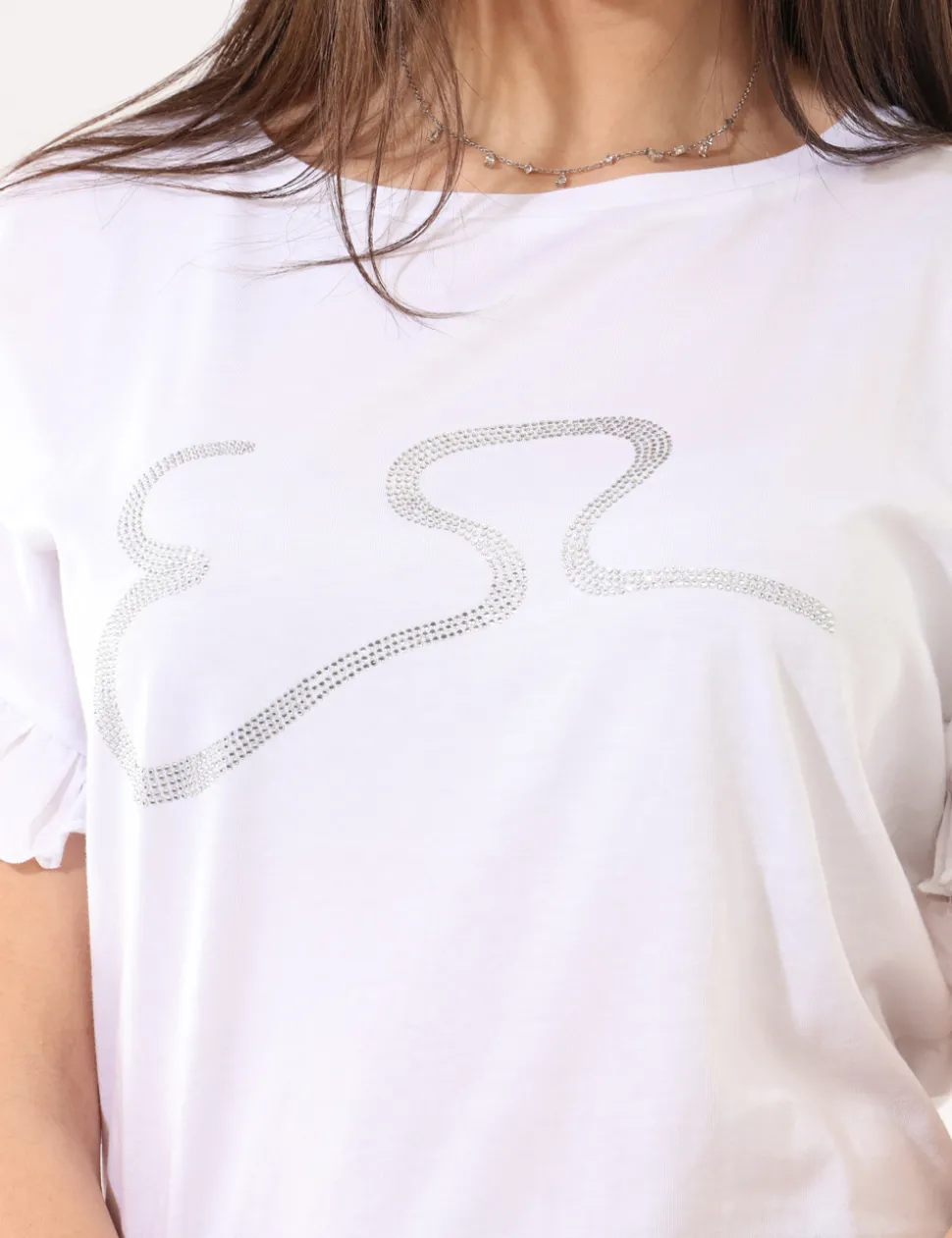 T-shirt Yes Zee Bianco
