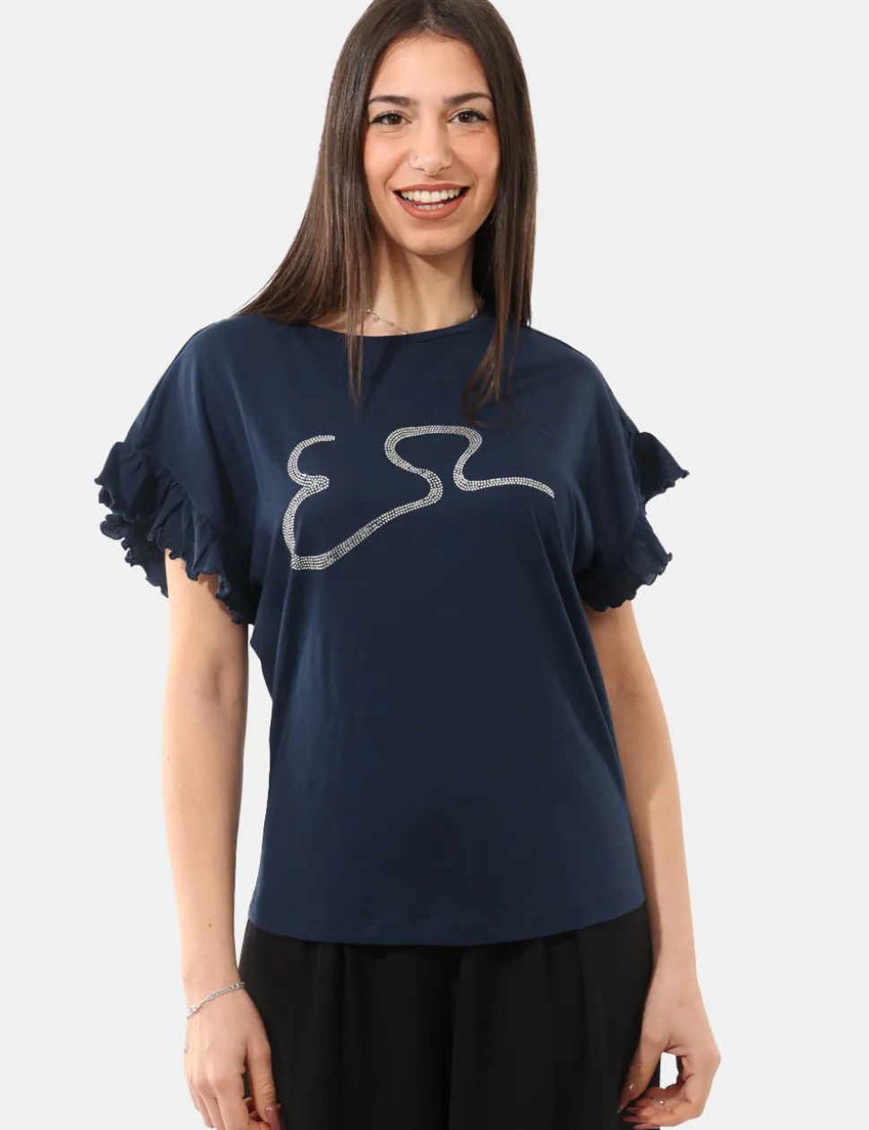 T-shirt Yes Zee Blu
