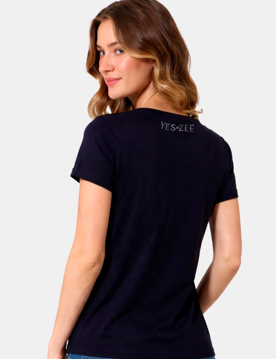 T-shirt Yes Zee Blu