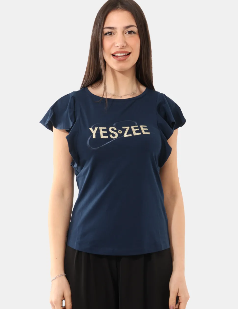 T-shirt Yes Zee Blu