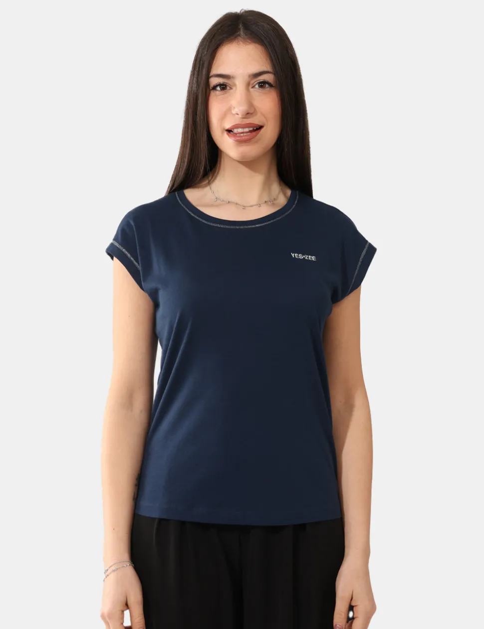 T-shirt Yes Zee Blu