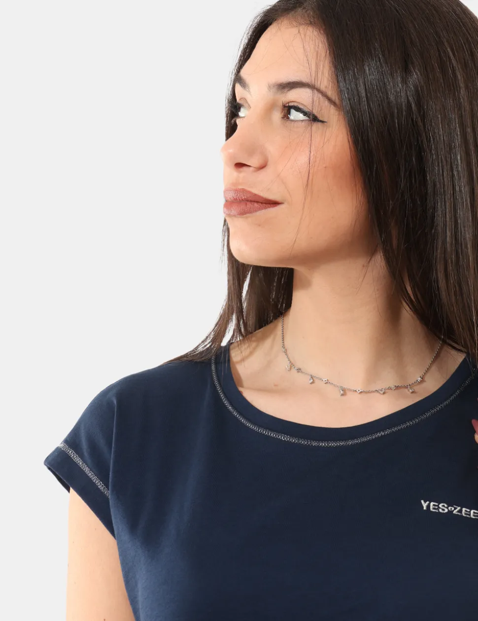 T-shirt Yes Zee Blu