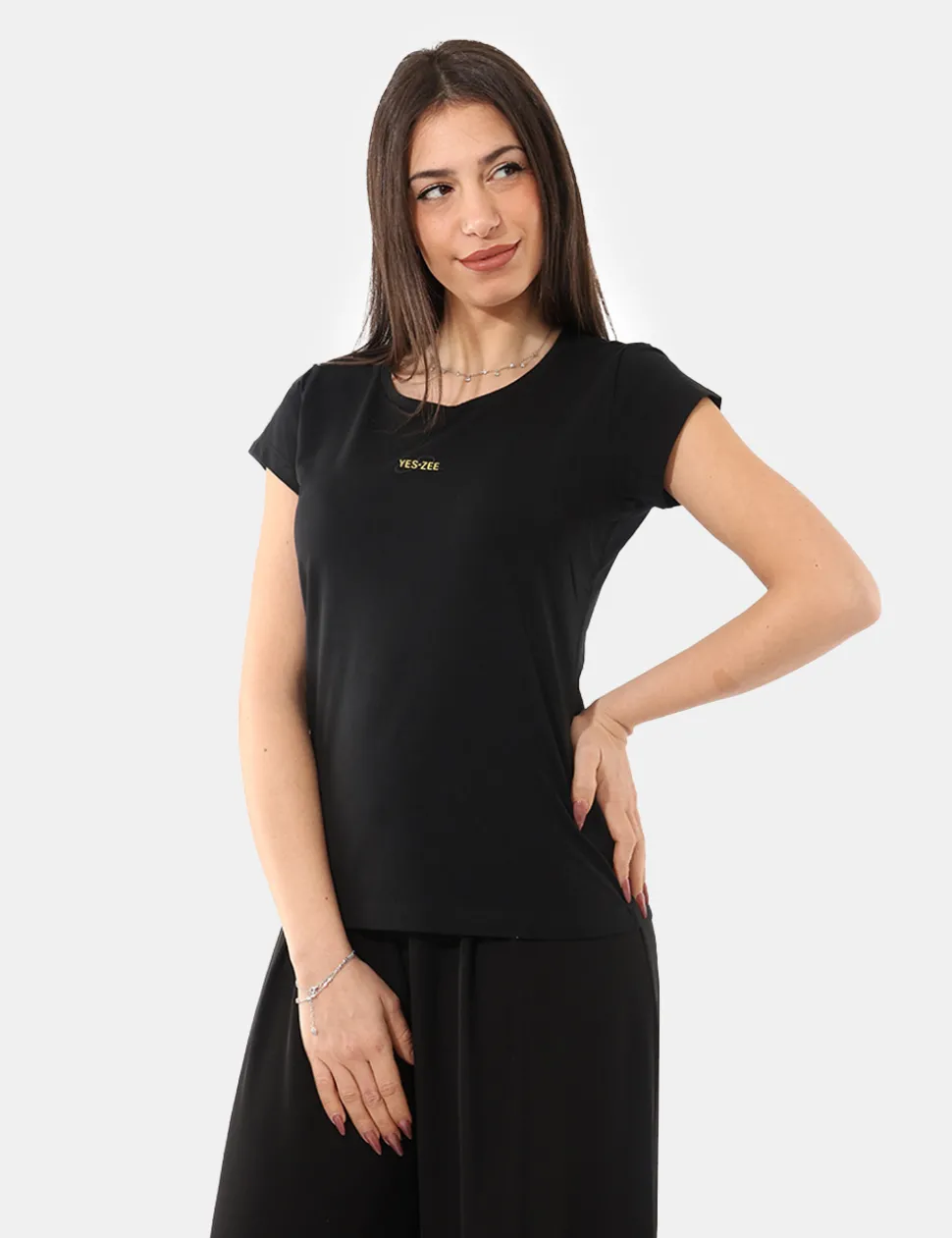 T-shirt Yes Zee Nera