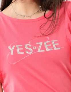 T-shirt Yes Zee Rosa