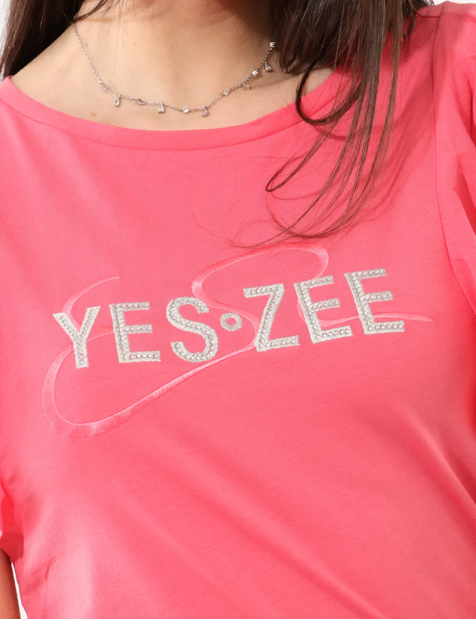 T-shirt Yes Zee Rosa