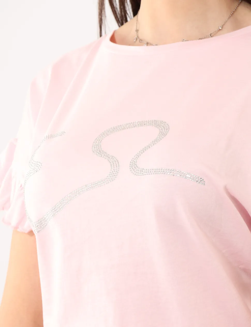 T-shirt Yes Zee Rosa
