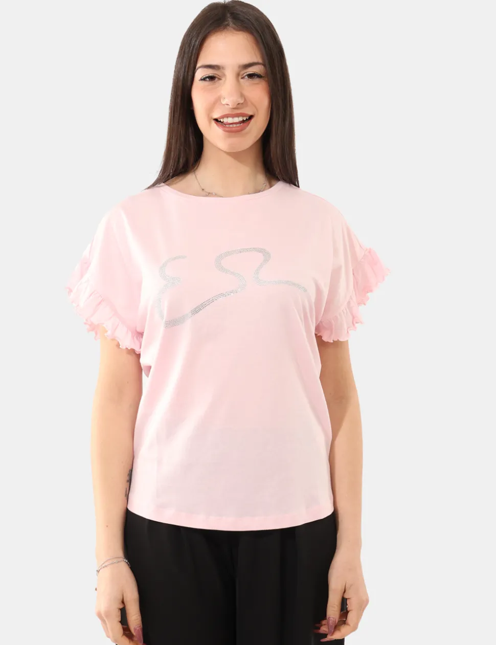 T-shirt Yes Zee Rosa