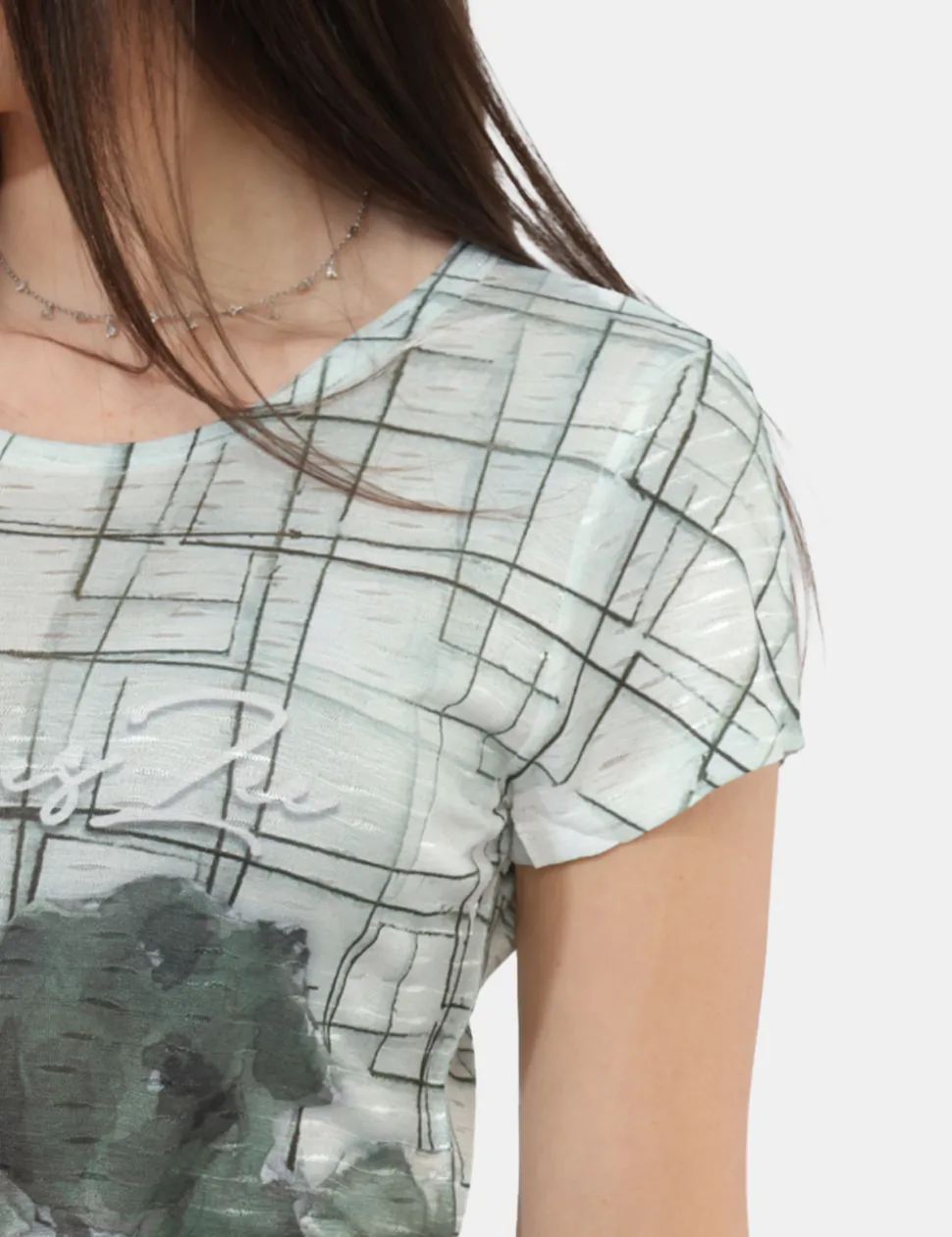 T-shirt Yes Zee Verde