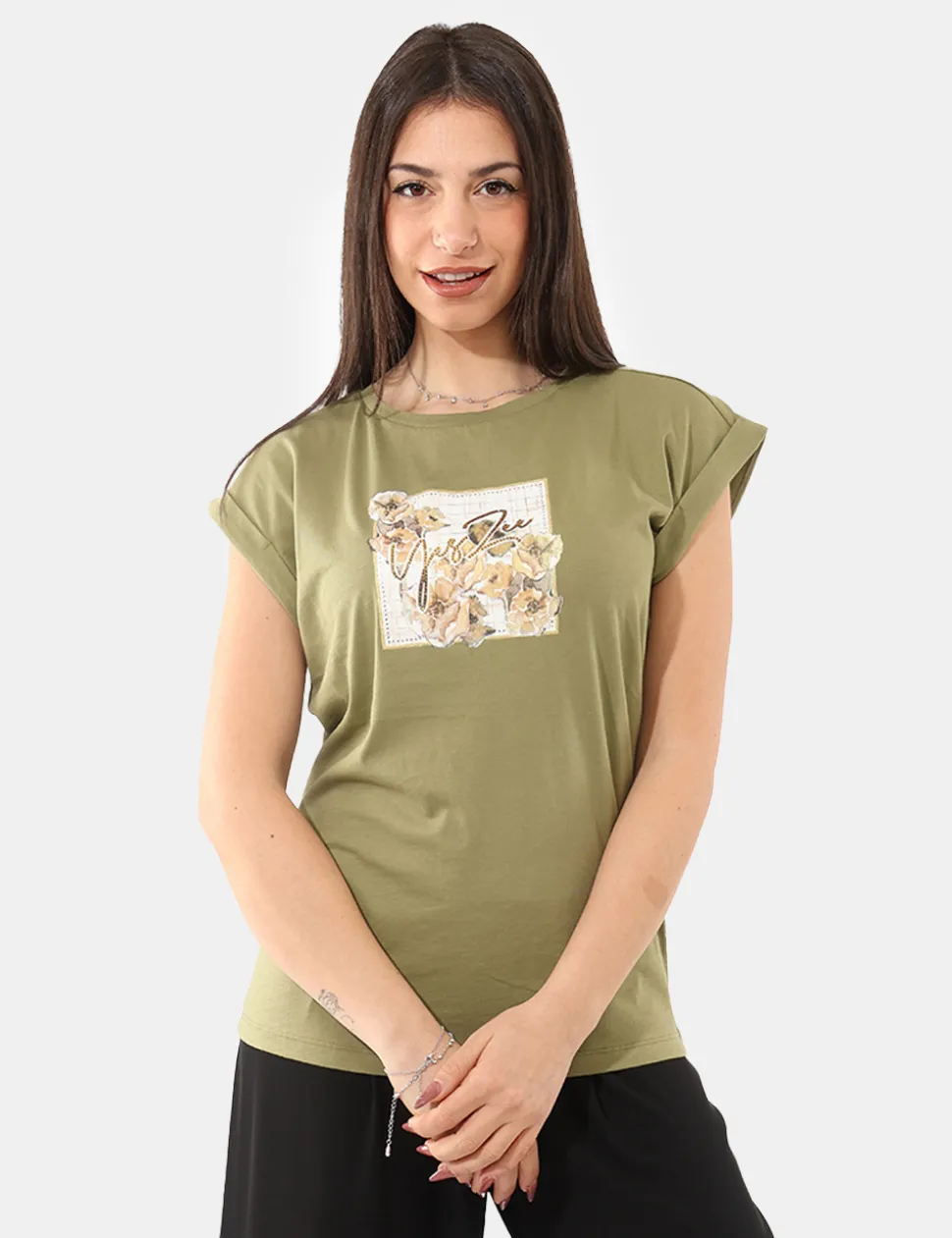 T-shirt Yes Zee Verde