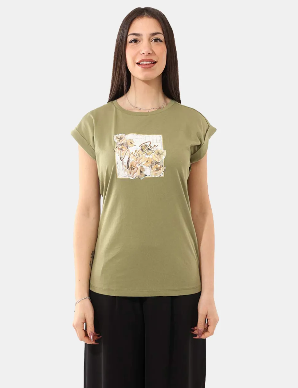 T-shirt Yes Zee Verde