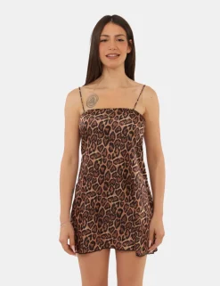 Vestito F**K Marrone