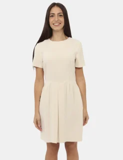 Vestito Materica Bianco