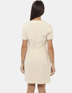 Vestito Materica Bianco