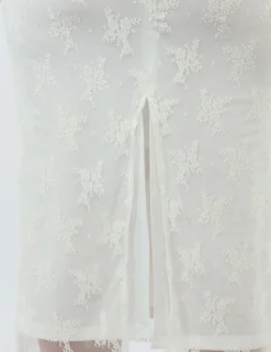 Vestito Materica Bianco