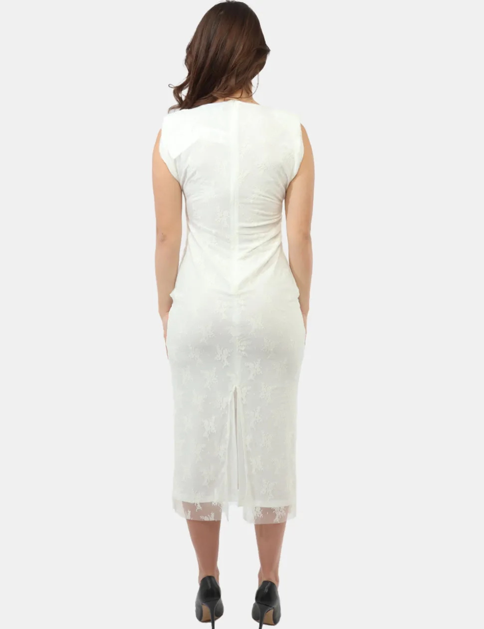 Vestito Materica Bianco