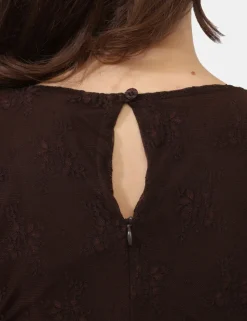 Vestito Materica Marrone