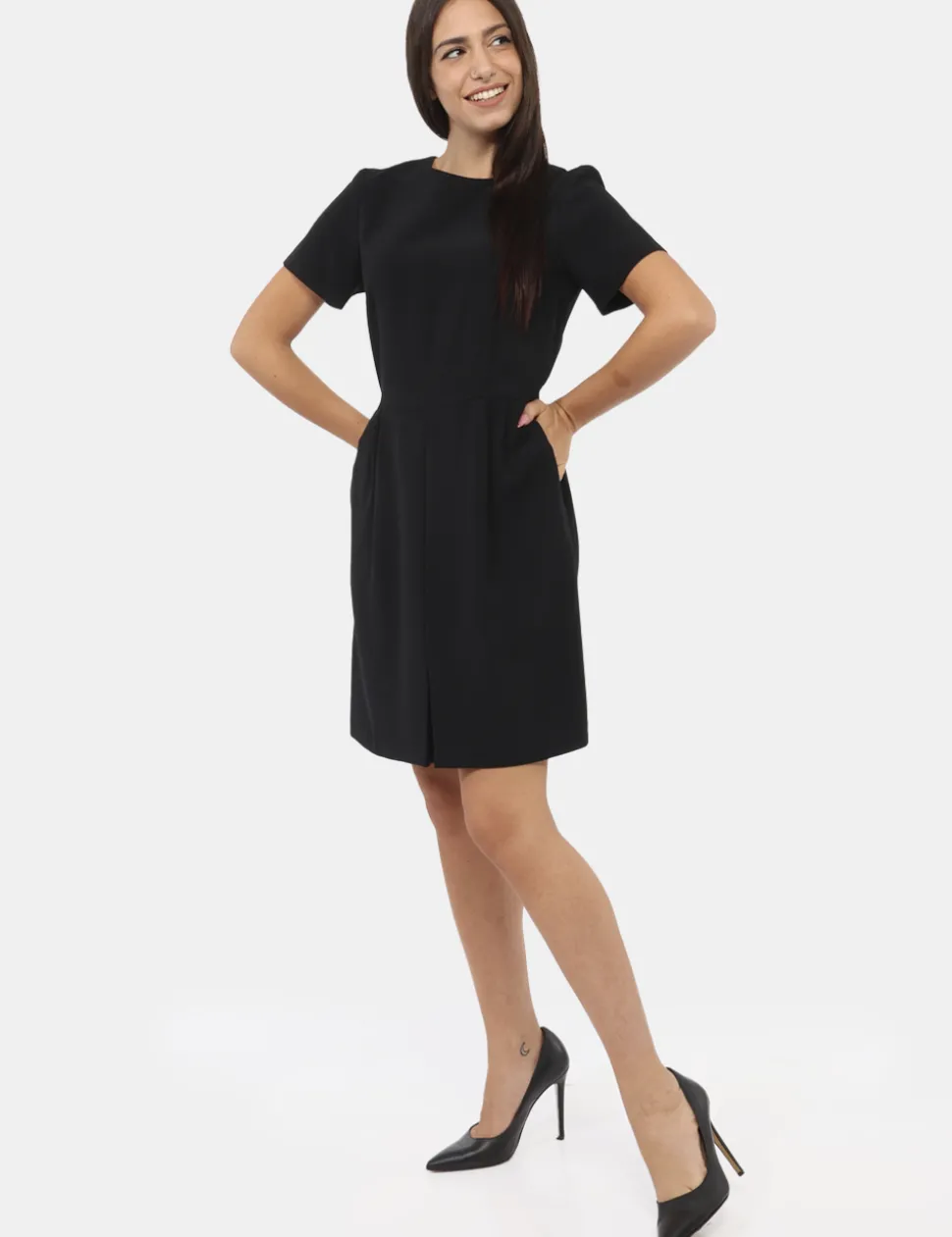 Vestito Materica Nero