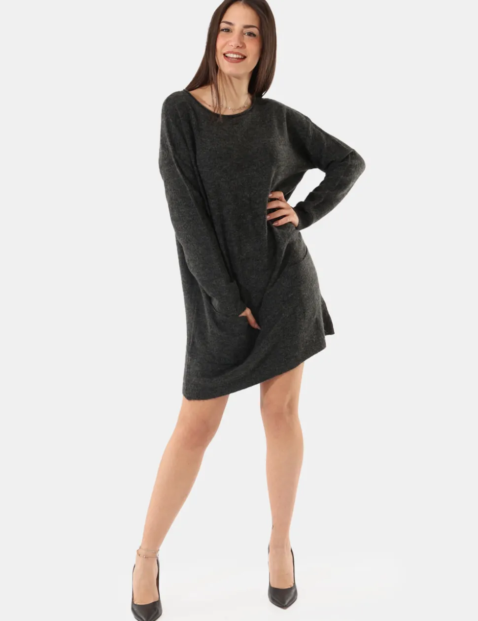 Vestito Rue De Clerie Grigio