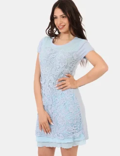 Vestito Sandro Ferrone Azzurro