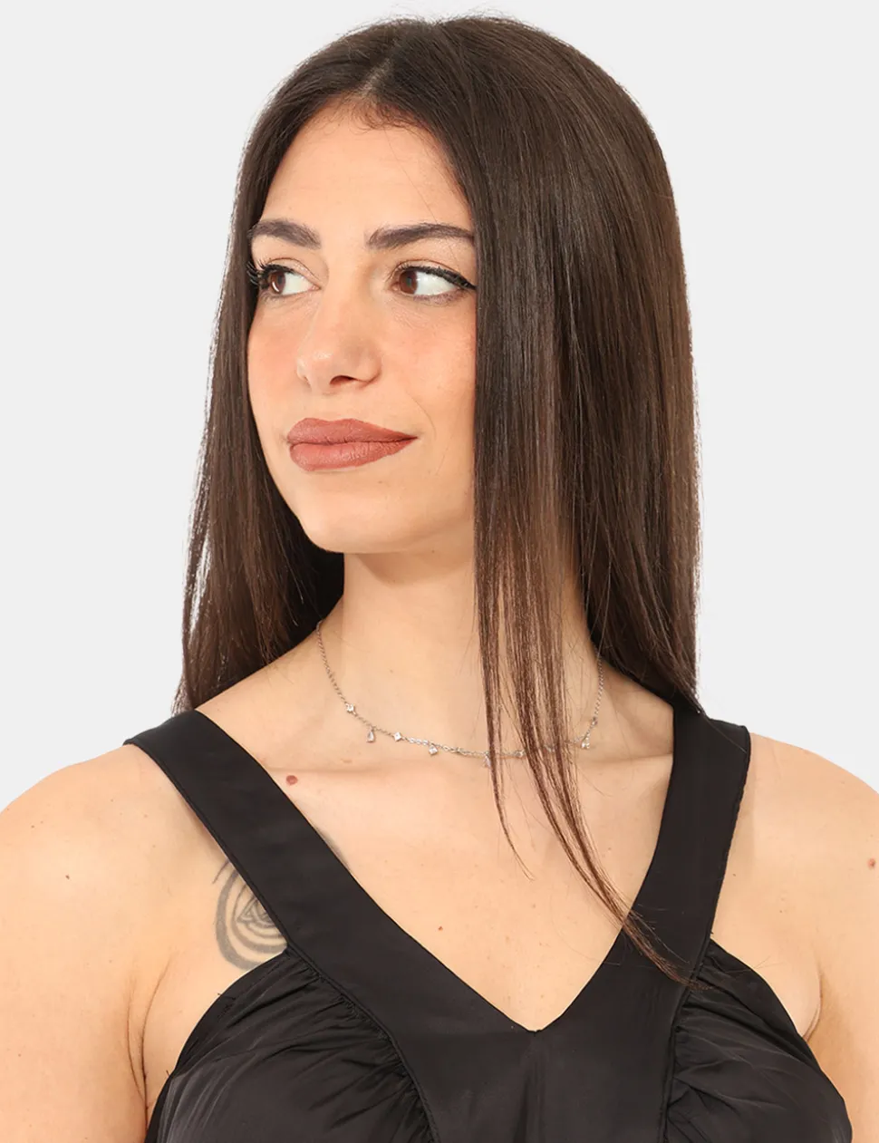 Vestito Via Delle Rose Nero
