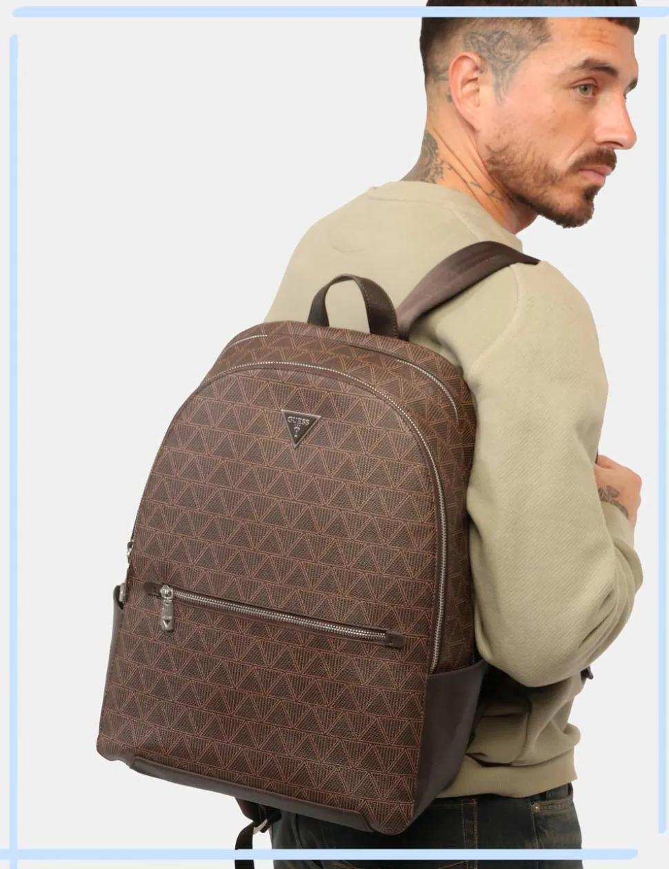 Zaino Guess Marrone