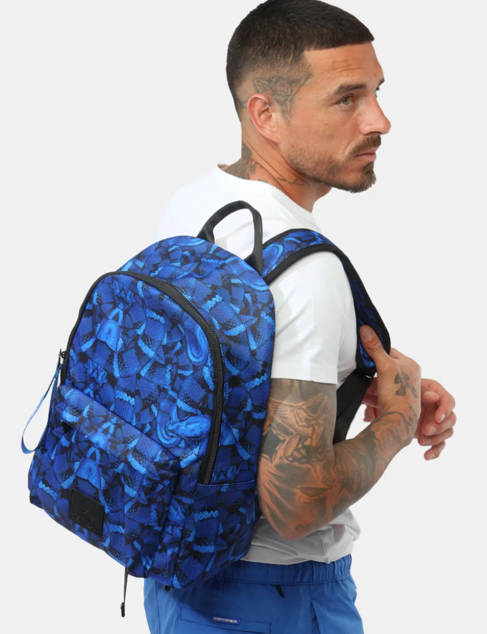 Zaino Marcelo Burlon County Of Milan Blu